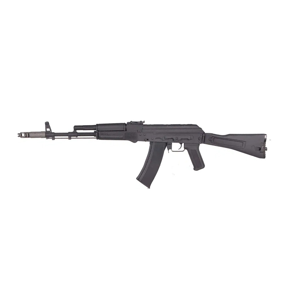 AK-74M BLACK ACIER AEG 6 MM 450 BBS 1J/C