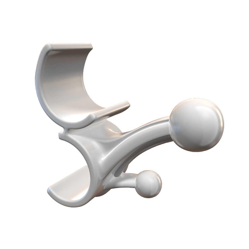 Termoappendino LUX doppia sferaBiancoBli