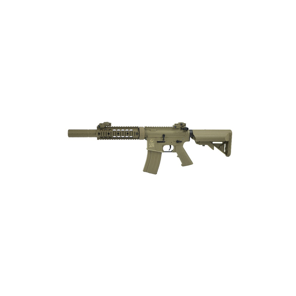 Colt M4 Nylon fibremetal Silent TAN 0,9J
