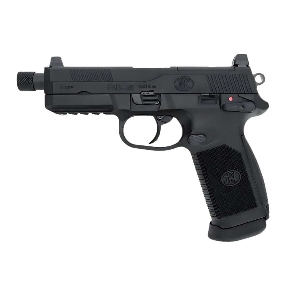 Pistola softair FNX-45 Tactical scarrellante a gas - Nero