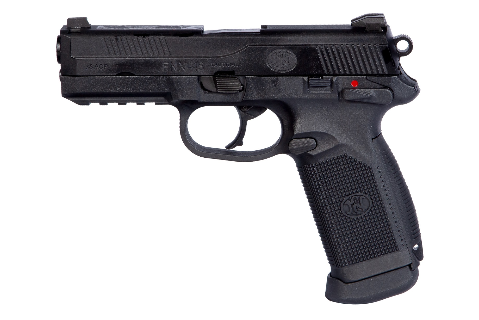 Pistola softair FNX-45 Civilian a gas - Nero