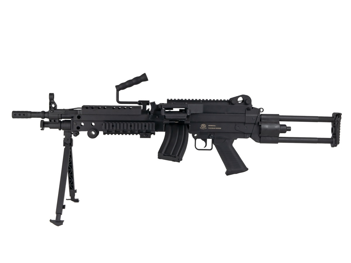 FN M249 Black AEG 6mm 300 Bbs 0,9J FullN