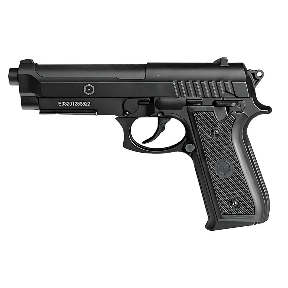 Pistola softair PT92 a CO. - Nero