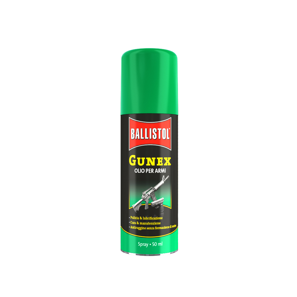 Gunex olio speciale per armi spray, 50 ml