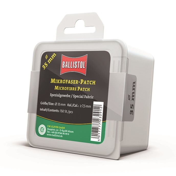 Microfibra/Feltro speciale per detergere le  canne  Ø 35 mm, 150 pcs.