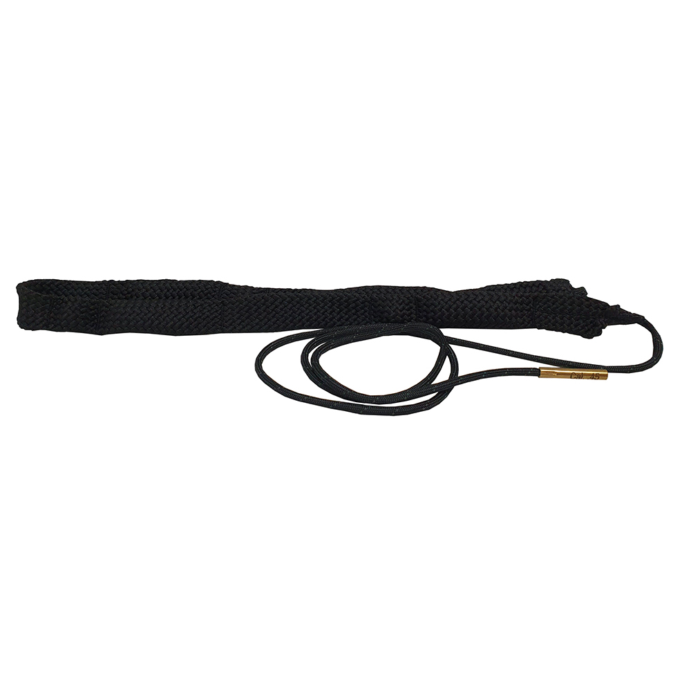 FlexClean .45, Corda di pulizia con 3 palline e spugne di pulizia special, nero