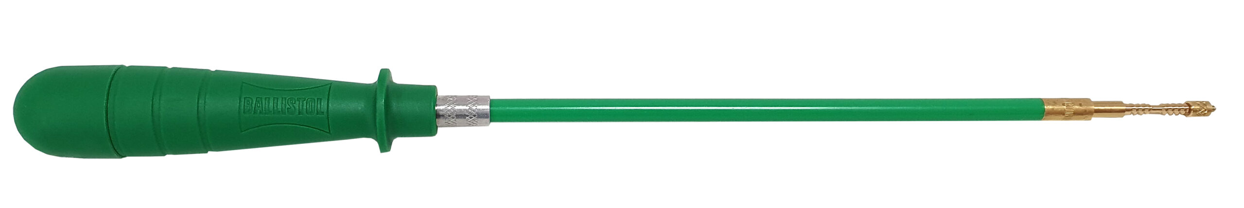 Asta di pulizia corta, in acciaio, con copertura in plastica, lunghezza 22 cm, 7 mm (M5 filettatura), incl. Manico intercambiabile e adattatore