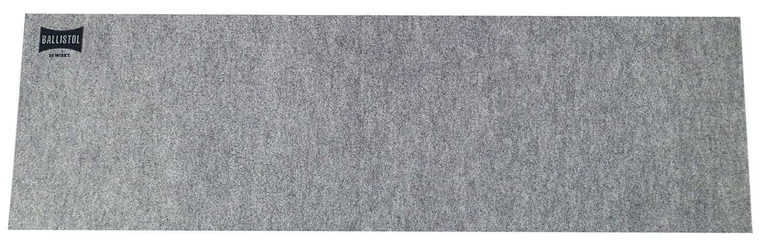 Ballistol tappetino in feltro per la pulizia armi, antiscivolo, 30 x 100 cm**