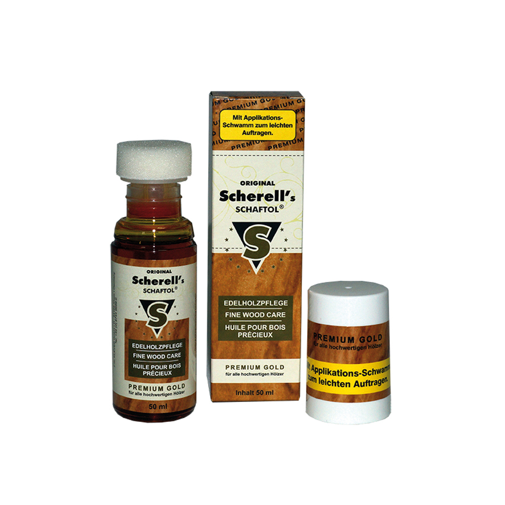 Scherell s SCHAFTOL oro, 50 ml con applicatore a spugna D/EN/FR