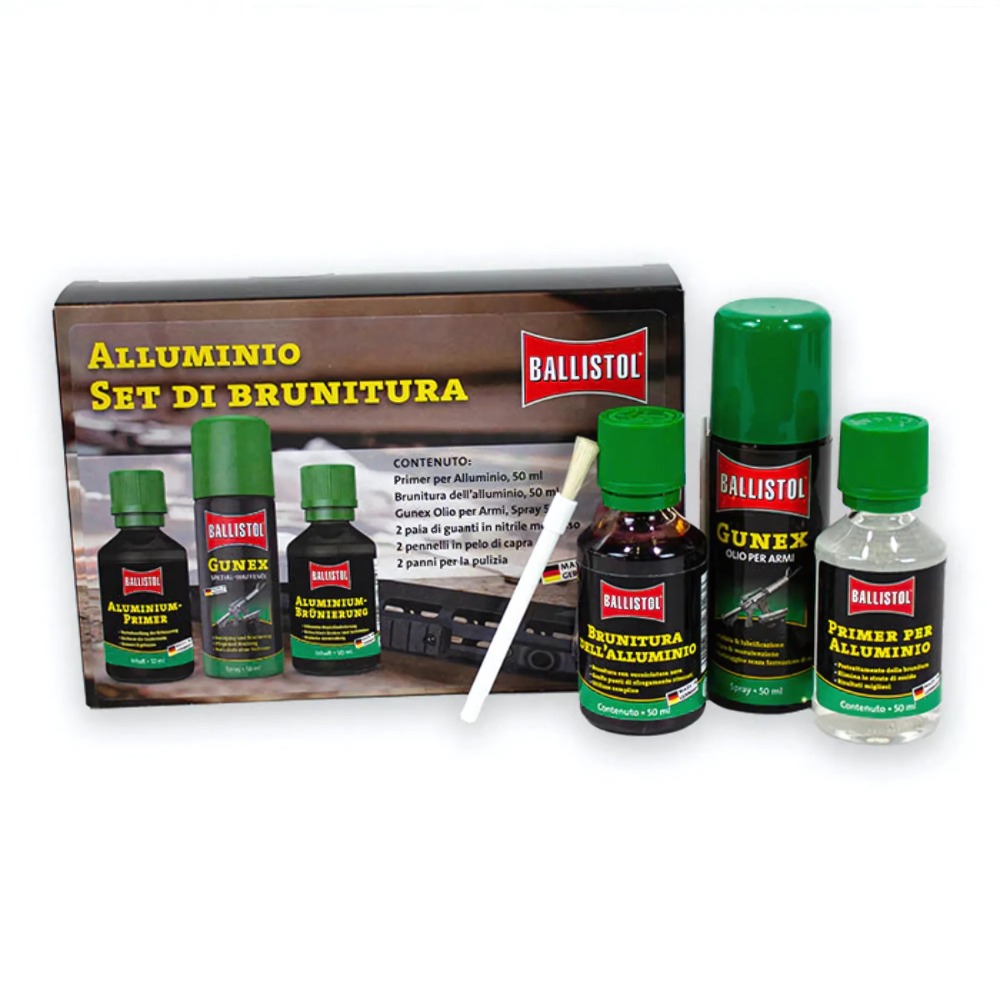 KIT BRUNITORE ALLUMINIO