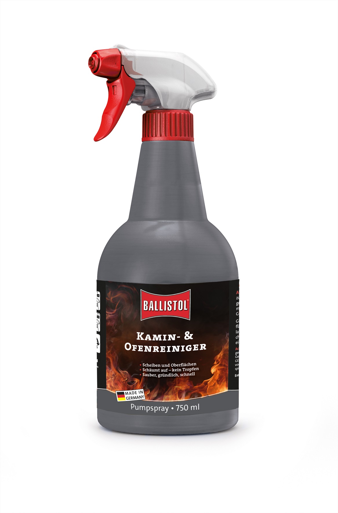 Detergente per forni e camini spray, 750 ml