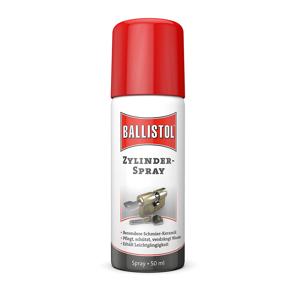 Zylinder-spray, 50 ml delivered in a mini-display