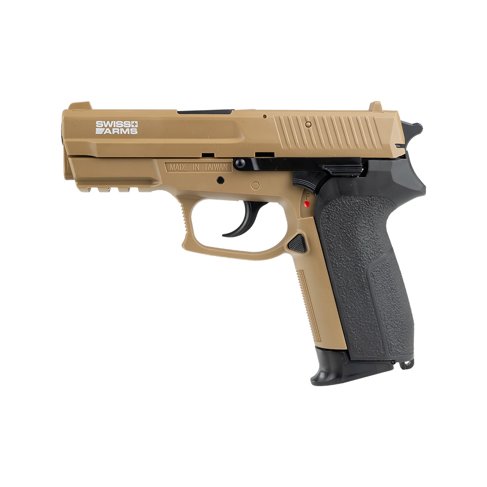Pistola softair SWISS ARMS P226 a molla - Dark Earth