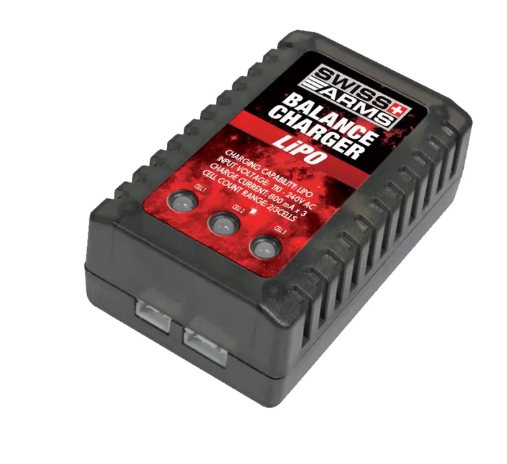SWISS ARMS caricabatt. perLiPO 2S-3S650m