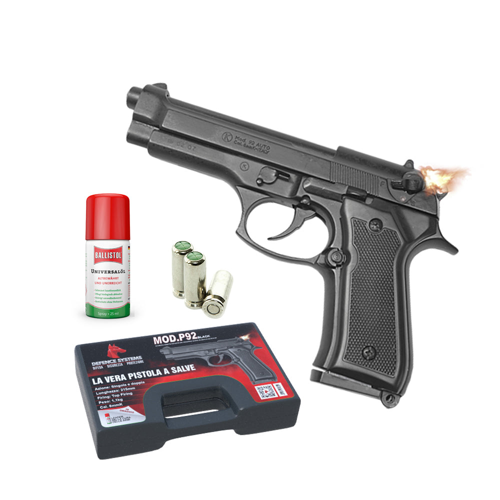420.001 -Pistola a salve P92 - Black
