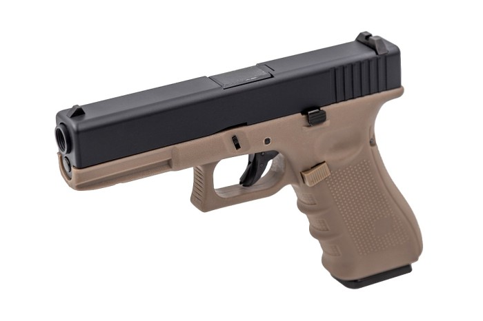 Pistola softair Raven EU7 a gas - Nero/Tan