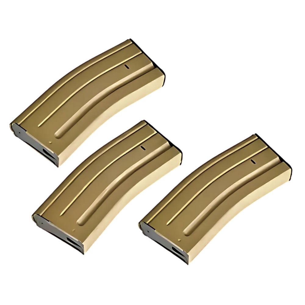 MK16L/M4 120 Round Mid Cap Magazine(Tan-