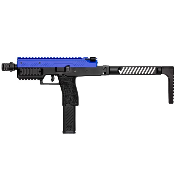 Pistola mitragliatrice Vorsk VMP-1 SMG a gas - Nero/Blu